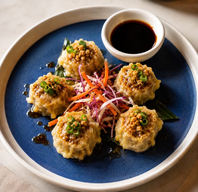 Thai Steamed Dumplings.