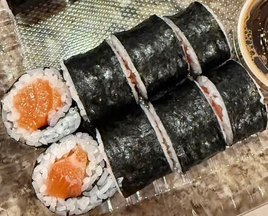 Salmon Skin Roll.