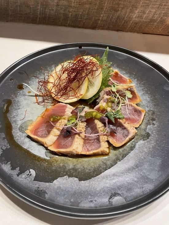 Bluefin Tuna Tataki.