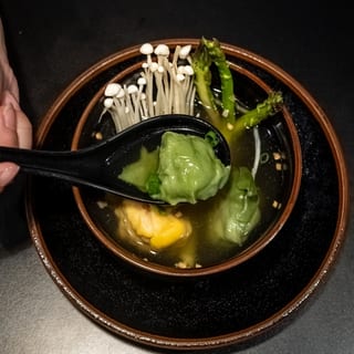 Lobster Shrimp Wonton Soup