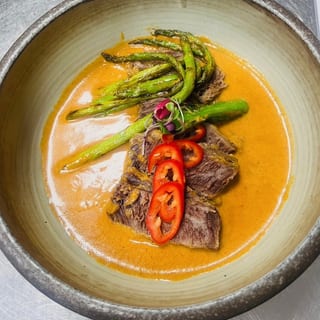 Braise Short Ribs Panang Curry